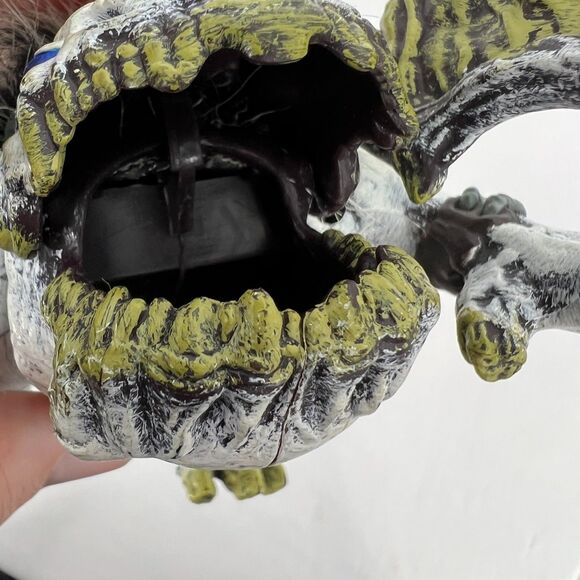 Mega Bloks toy krystal Wars Ice Fang White Vorgan Monster snow fur dragon figure - Picture 9 of 9